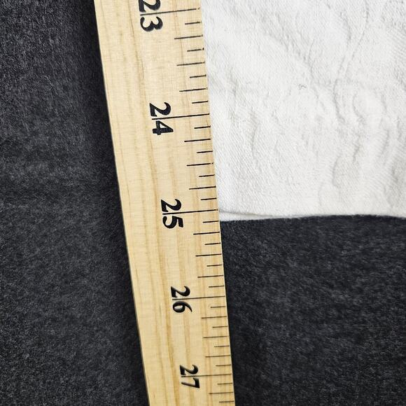 Cache Textured Stretch Jeans Cropped White Skinny Summer Capri Vacation Womens 8 - Picture 13 of 15